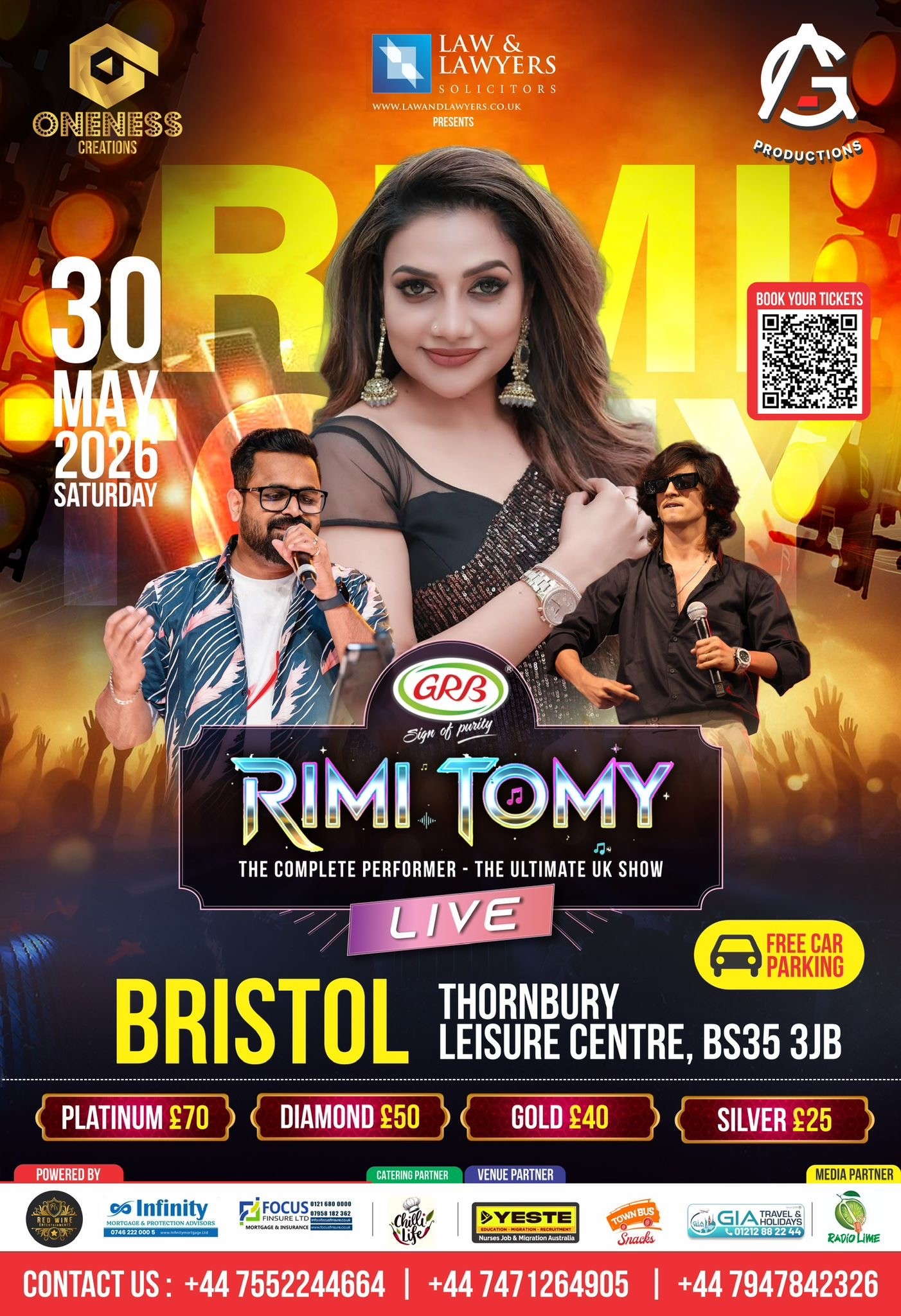 Rimi Tomy Live poster